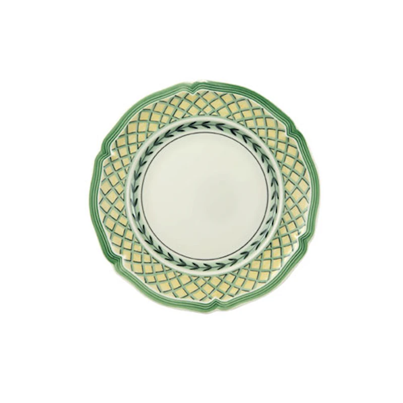 French Garden Orange Bröd- & Smörtallrik, 17cm