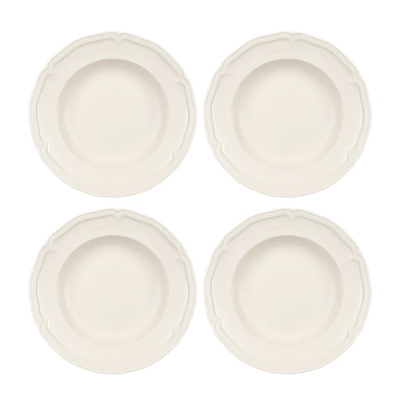 Manoir Djup Tallrik 23 cm 4-pack