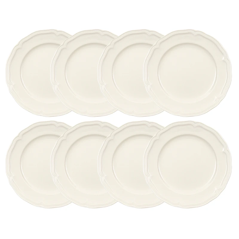Manoir Assiett 21 cm 8-pack
