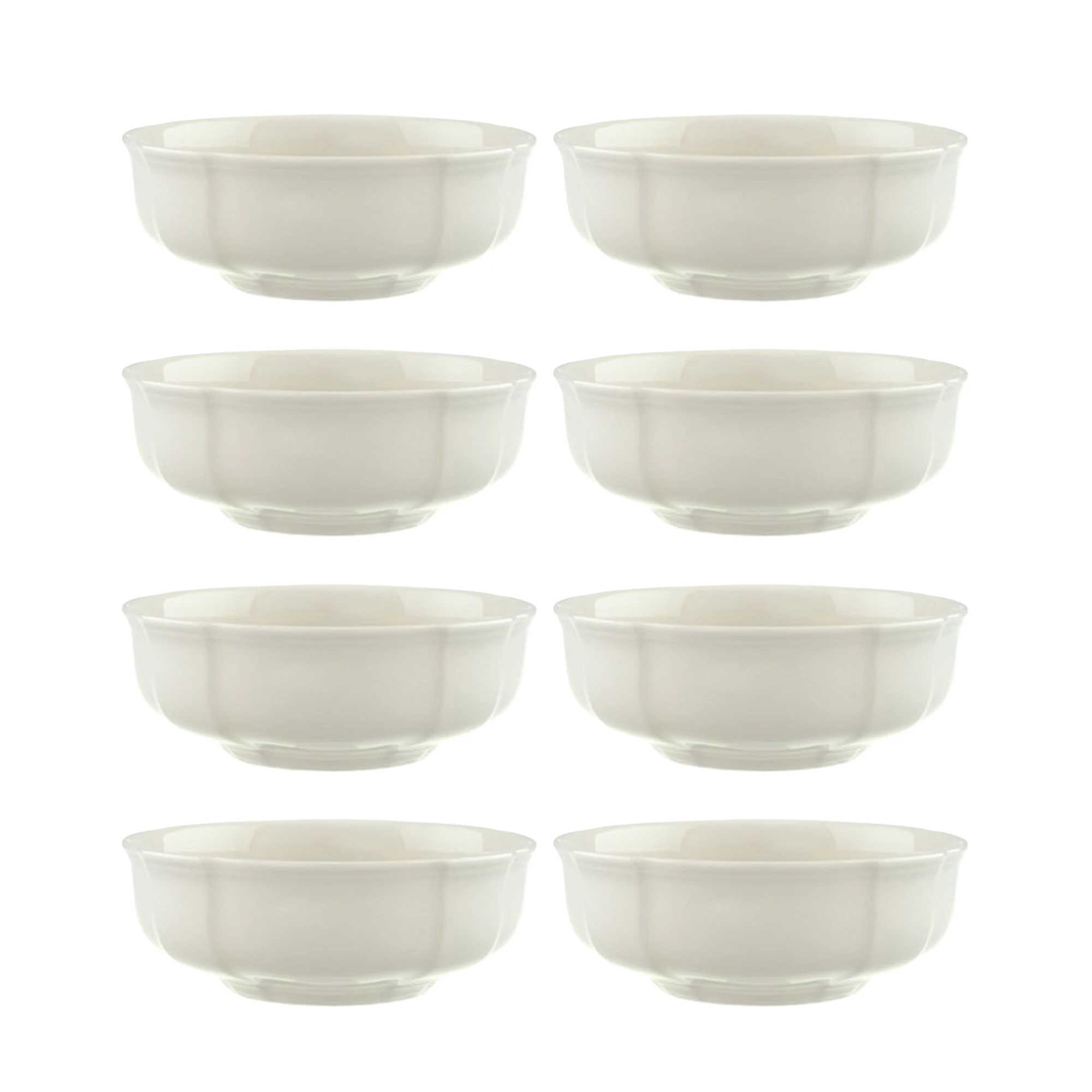Villeroy & Boch Manoir Sk&aring;l 15 Cm 8-pack - Serveringssk&aring;lar Porslin Vit