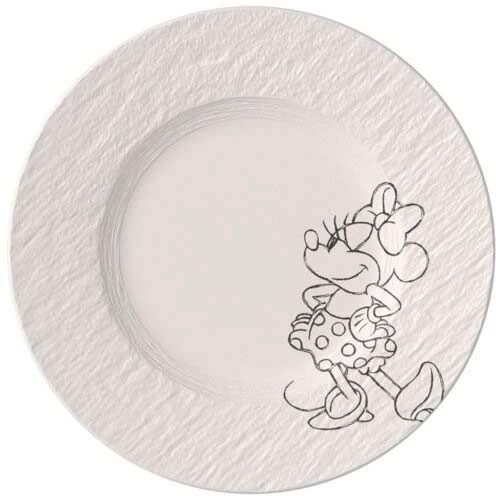 Villeroy & Boch Manufacture Rock Mickey Mouse Frukostfat - Assietter Porslin Vit