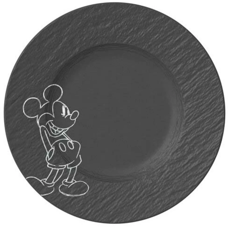 Manufacture Rock Mickey Mouse Frukostfat, Svart