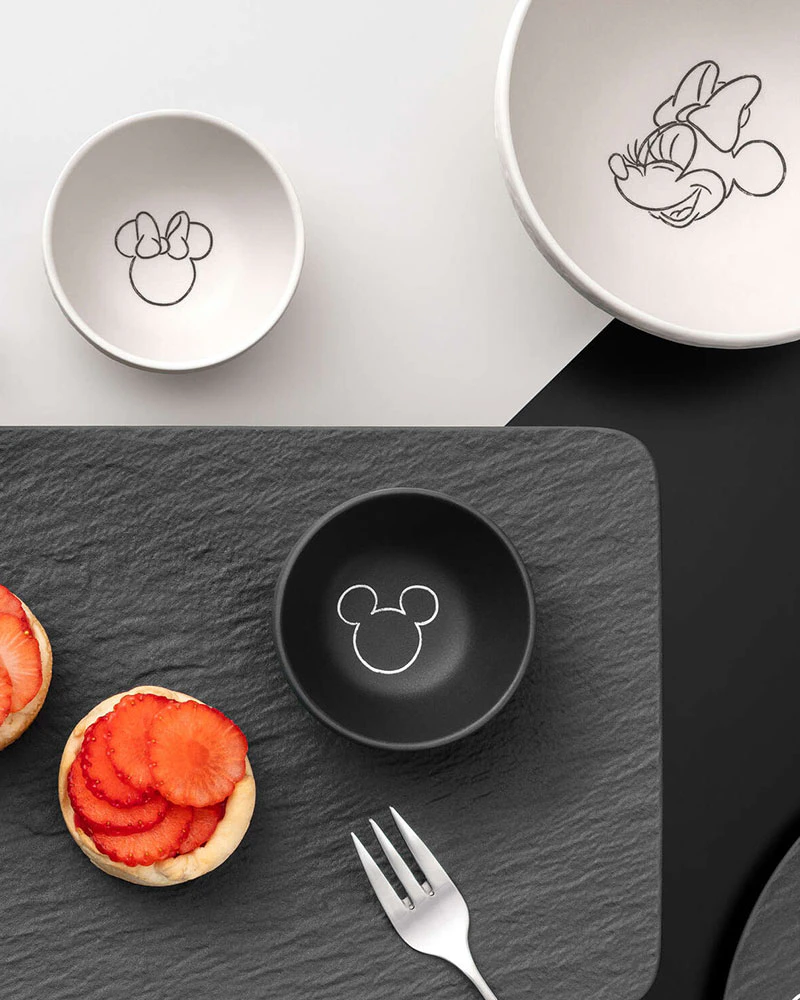 Villeroy & Boch Manufacture Rock Mickey Mouse Dippskål, svart från Villeroy & Boch, bild 2