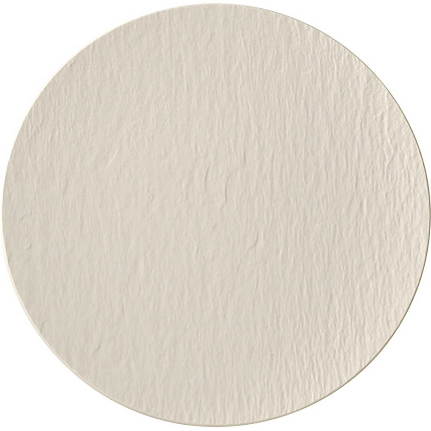 Villeroy & Boch Manufacture Rock Blanc Pizzatallrik 31,5 Cm - Mattallrikar Porslin Vit