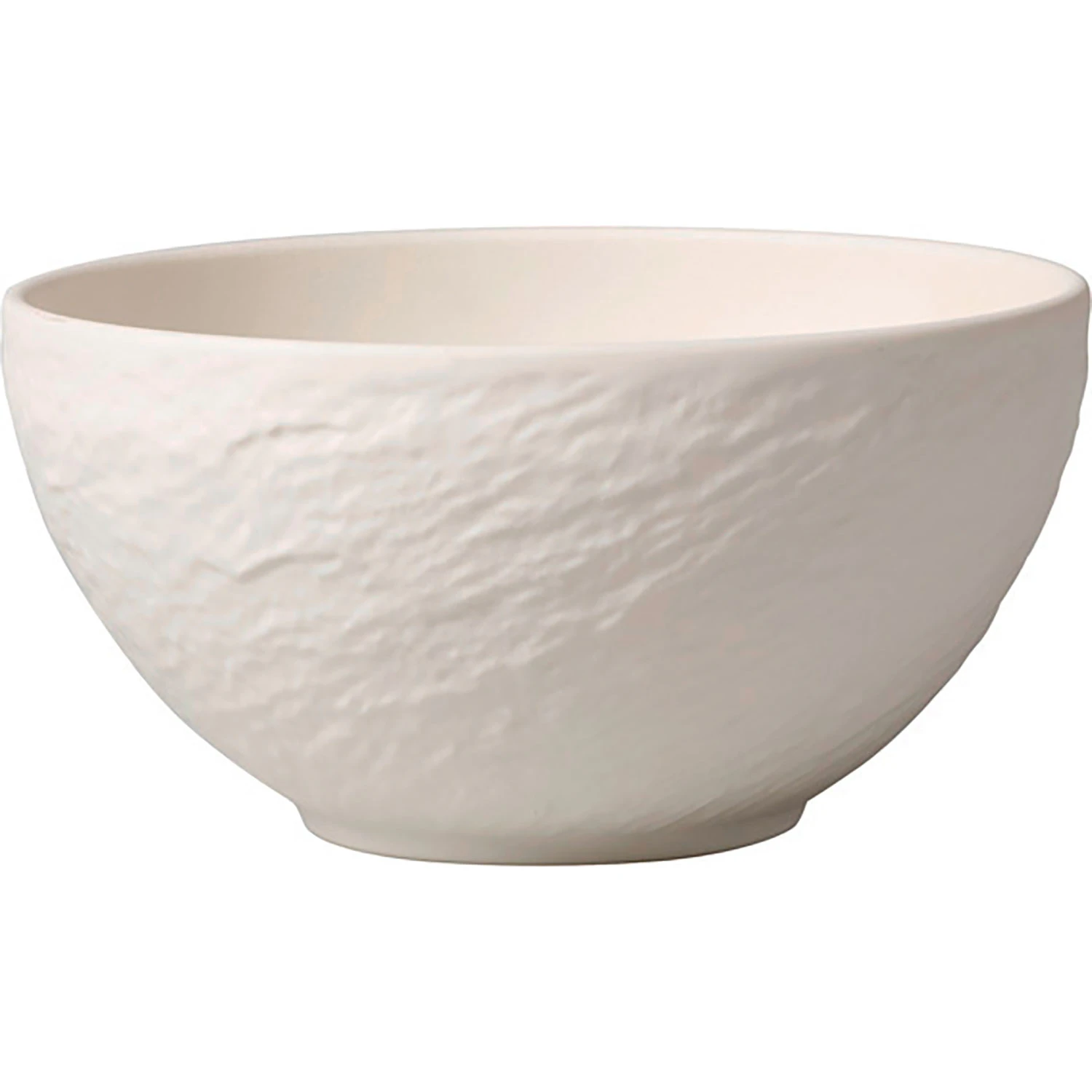 Villeroy & Boch Manufacture Rock Blanc Sk&aring;l 14 Cm - Fruktsk&aring;lar Porslin Vit