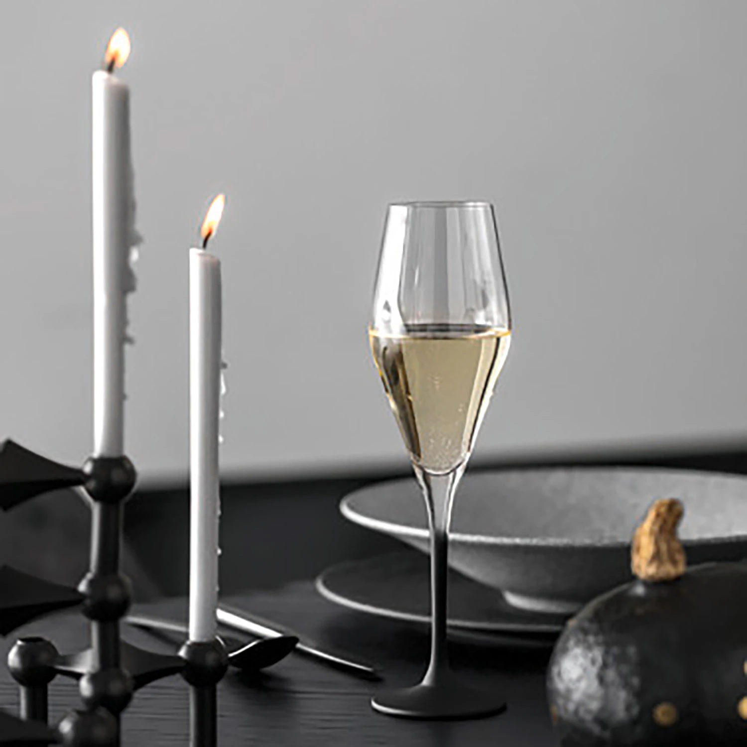 Villeroy & Boch Manufacture Rock Champagneglas 26 Cl 4-pack, svart från Villeroy & Boch, bild 3