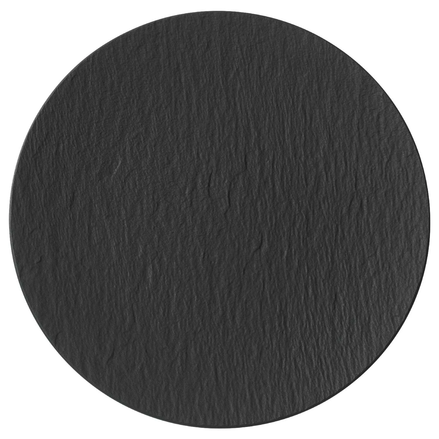 villeroy & boch manufacture rock gourmettallrik 31,5 cm - porslin svart