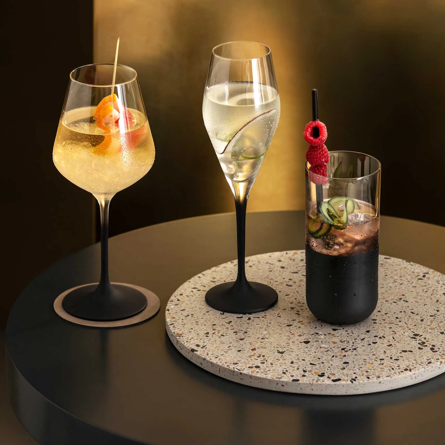 Villeroy & Boch Manufacture Rock Longdrinkglas 30 Cl 4-pack, svart från Villeroy & Boch, bild 6