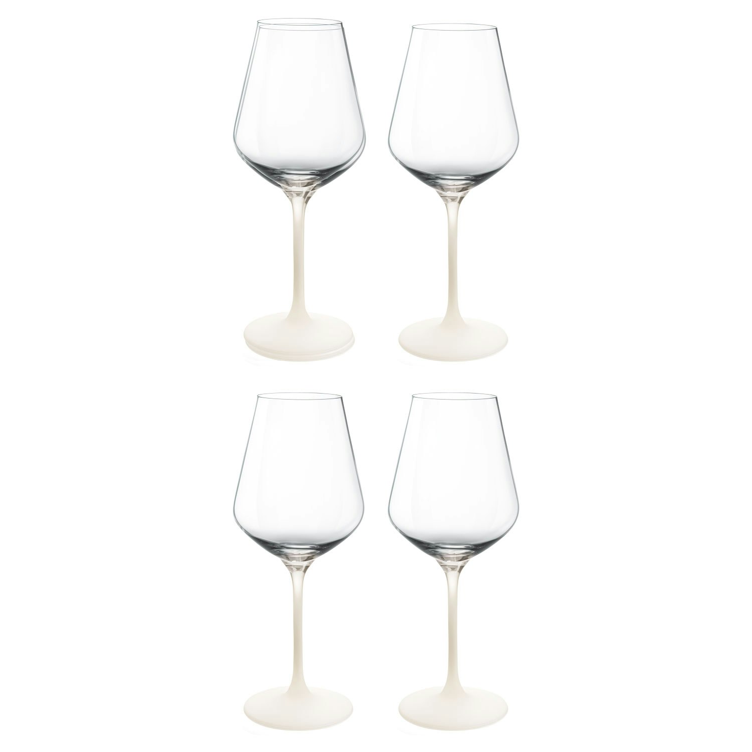 Villeroy & Boch Manufacture Rock R&ouml;dvinsglas 47 Cl 4-pack - Vinglas Kristallglas Vit