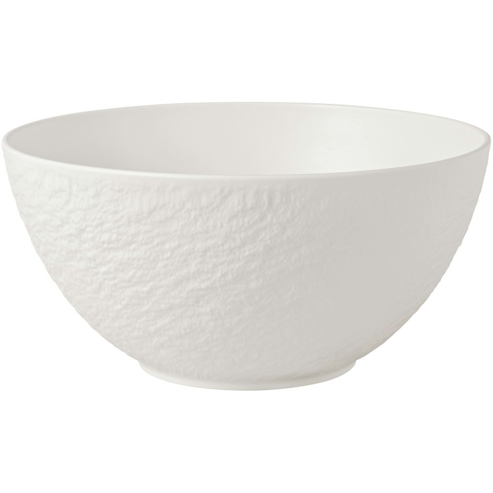 Villeroy & Boch Manufacture Rock Salladssk&aring;l 24 Cm - Salladssk&aring;lar Porslin Vit