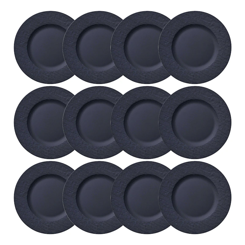 Manufacture Rock Assiett 22 cm 12-pack