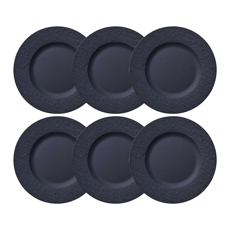 Manufacture Rock Assiett 22 cm 6-pack
