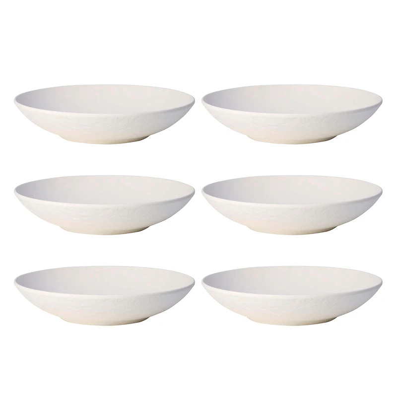 Manufacture Rock Skål 24 cm 6-pack, Vit