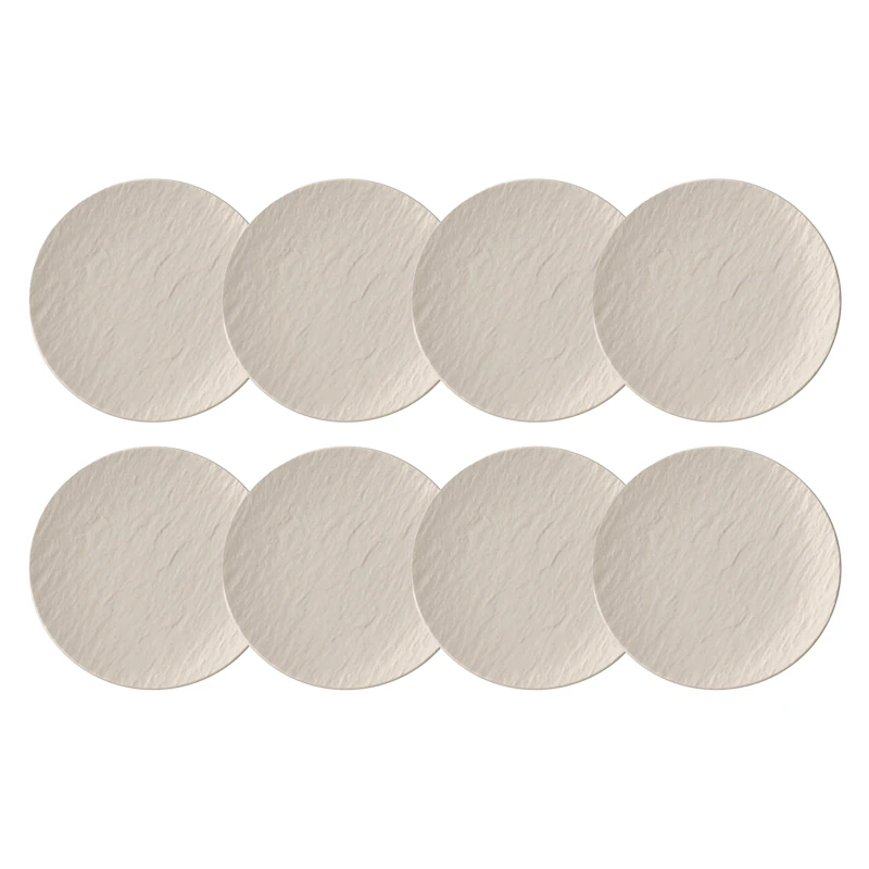 Manufacture Rock Assiett 15,5 cm 8-pack, Vit