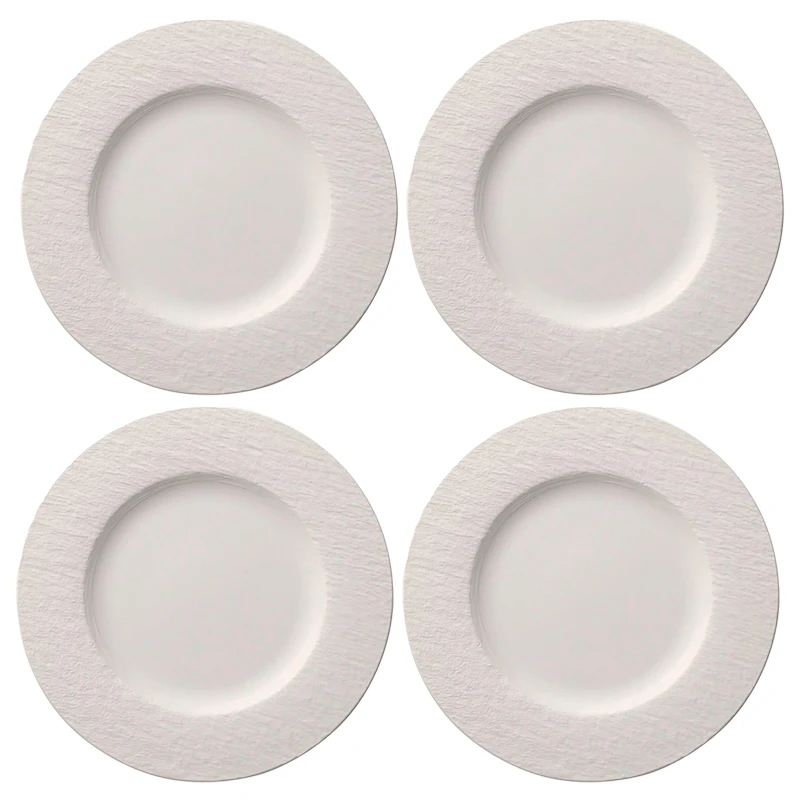 Manufacture Rock Tallrik 27 cm 4-pack, Vit
