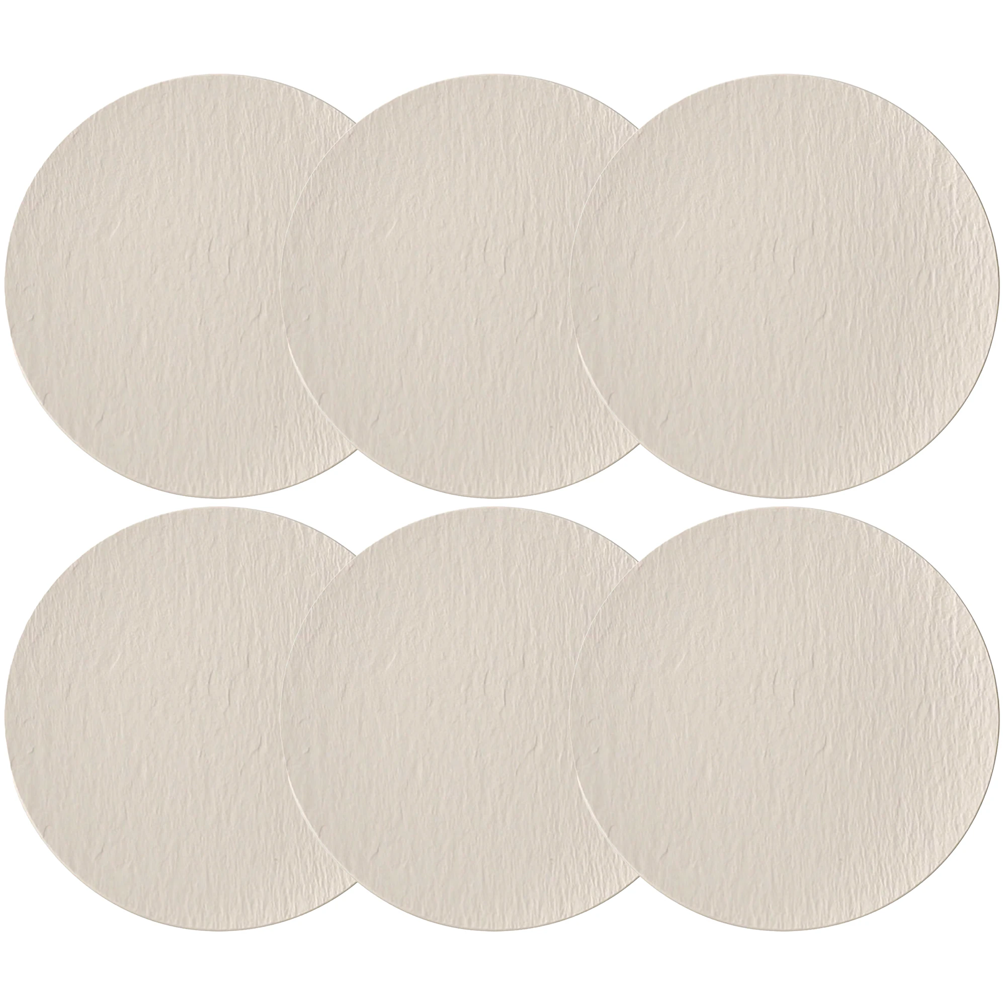 Villeroy & Boch Manufacture Rock Pizzatallrik 31,5 Cm 6-pack - Mattallrikar Porslin Vit