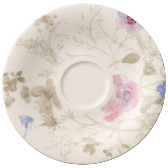 Villeroy & Boch Mariefleur Gris Basic Fat Till Kaffekopp 16 Cm - Kaffefat & Tefat Porslin Vit