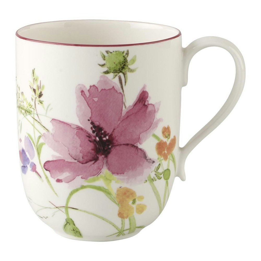 Villeroy & Boch Mariefleur Latte Macciato Mugg 48 Cl - Kaffekoppar Porslin Vit