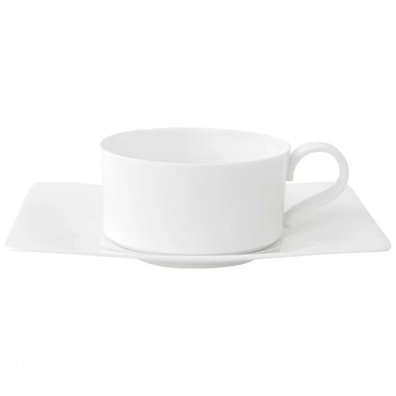 Villeroy & Boch Modern Grace Tekopp Med Fat - Tekoppar Benporslin Vit