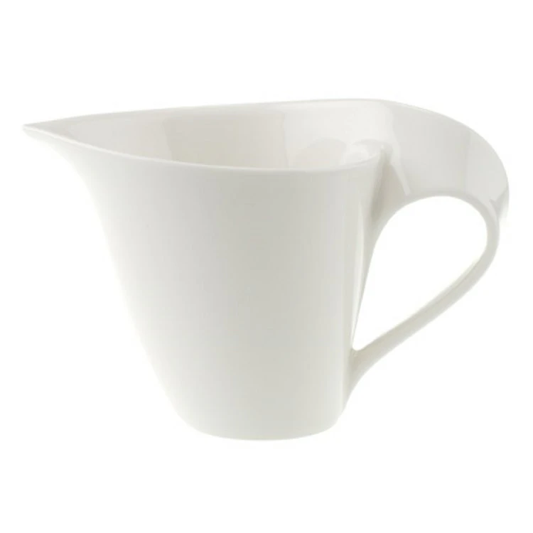 Villeroy & Boch New Wave Gr&auml;ddkanna 6 Pers. 0,20l - Mj&ouml;lkkannor Vit