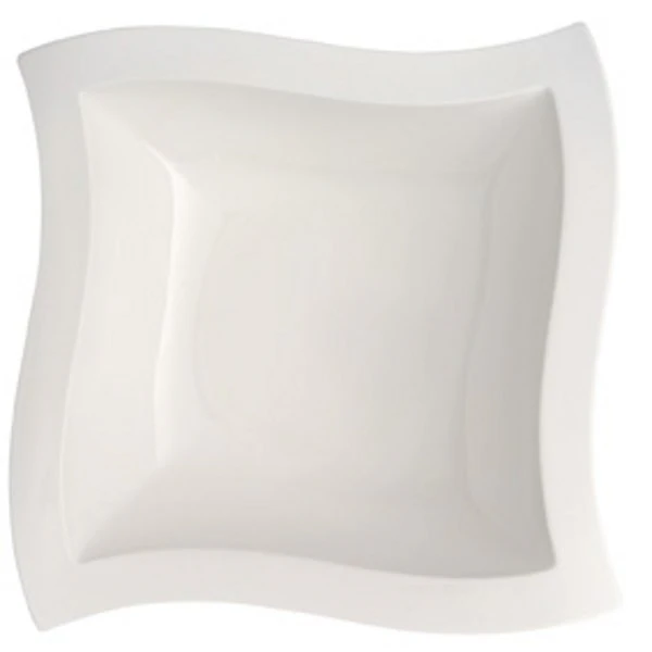 Villeroy & Boch New Wave Sk&aring;l 33x33 Cm - Serveringssk&aring;lar Porslin Vit