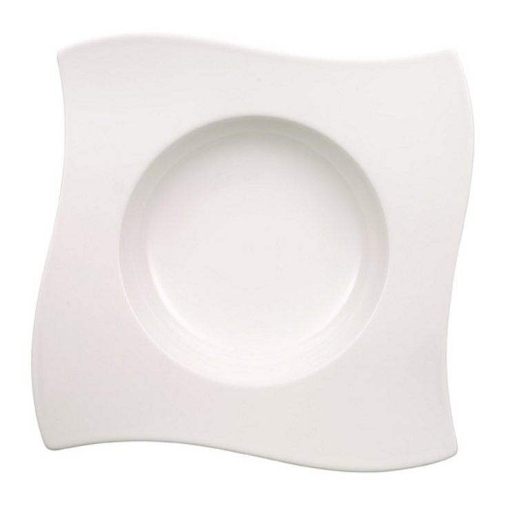 Villeroy & Boch New Wave Sopptallrik 24 Cm - Djupa tallrikar Porslin Vit