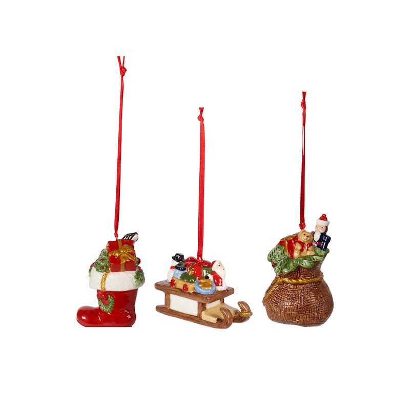 Nostalgic Ornaments Julklappar, 3-Pack