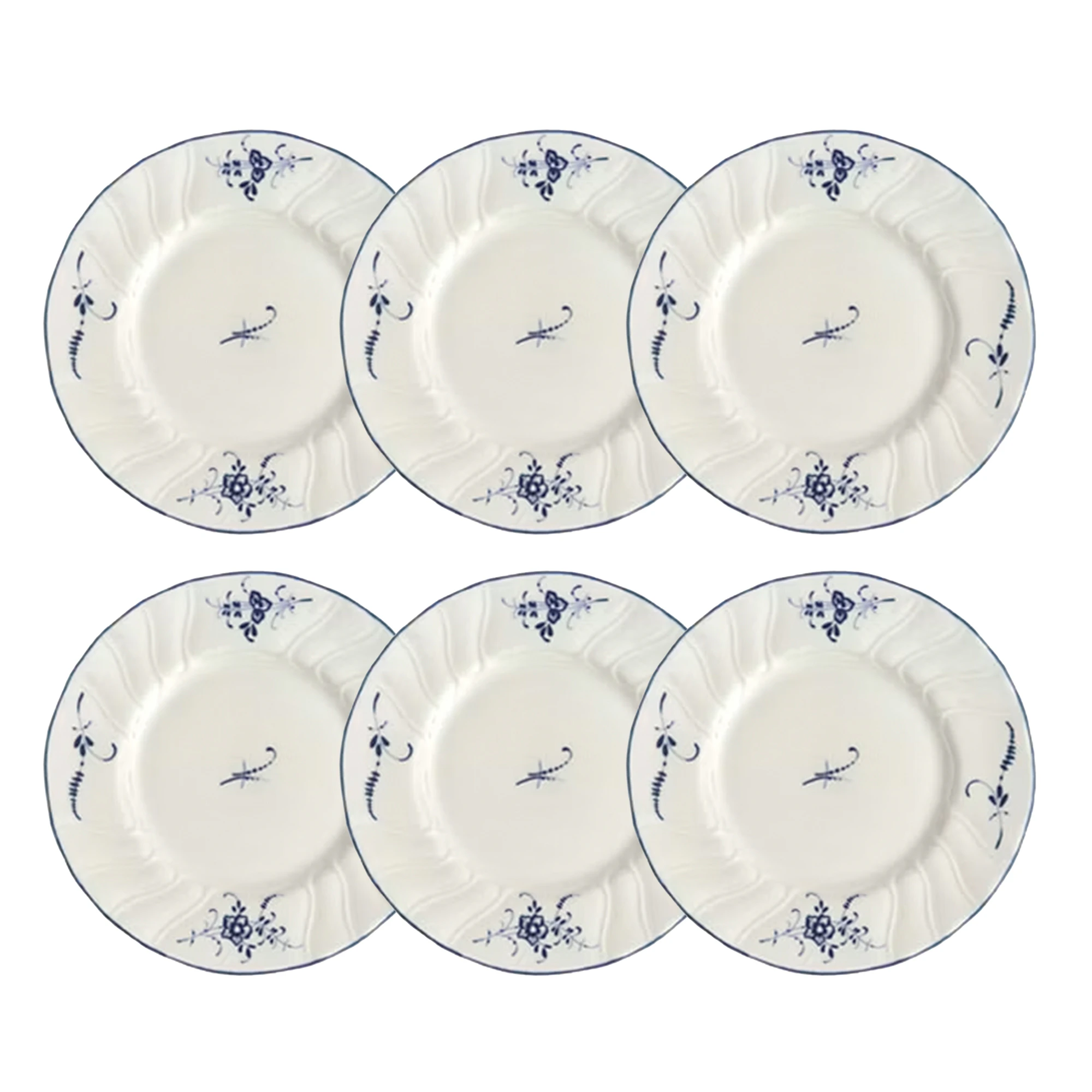 Villeroy & Boch Old Luxembourg Assiett 16 Cm 6-pack - Assietter Porslin Vit