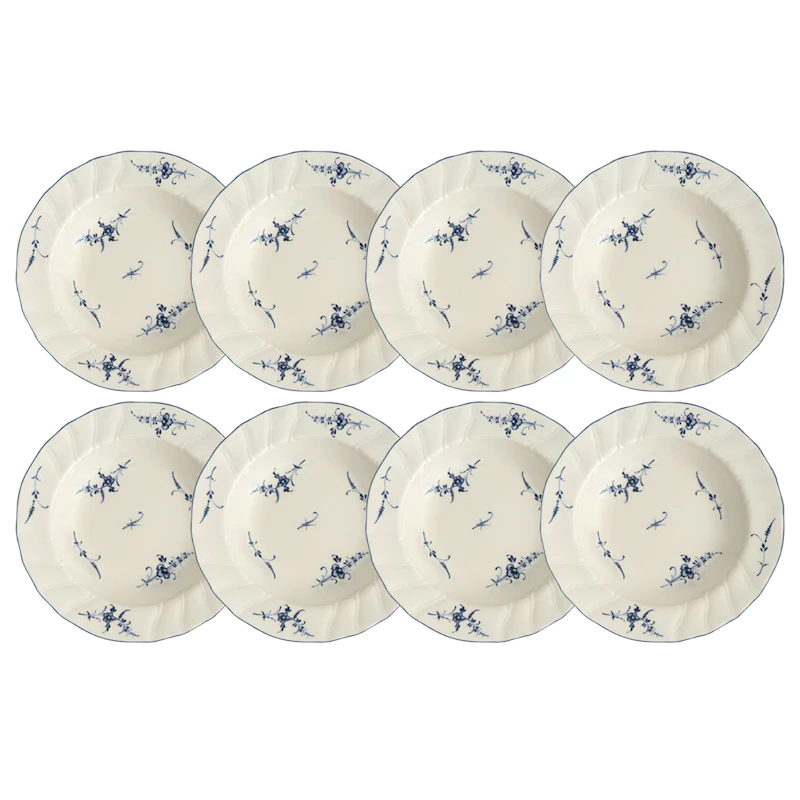 Old Luxembourg Djup Tallrik 23 cm 8-pack