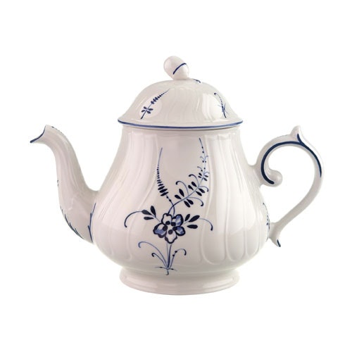 Villeroy & Boch Old Luxembourg Tekanna 6 Pers. 1,10l - Tebryggare & Tekannor Porslin Vit