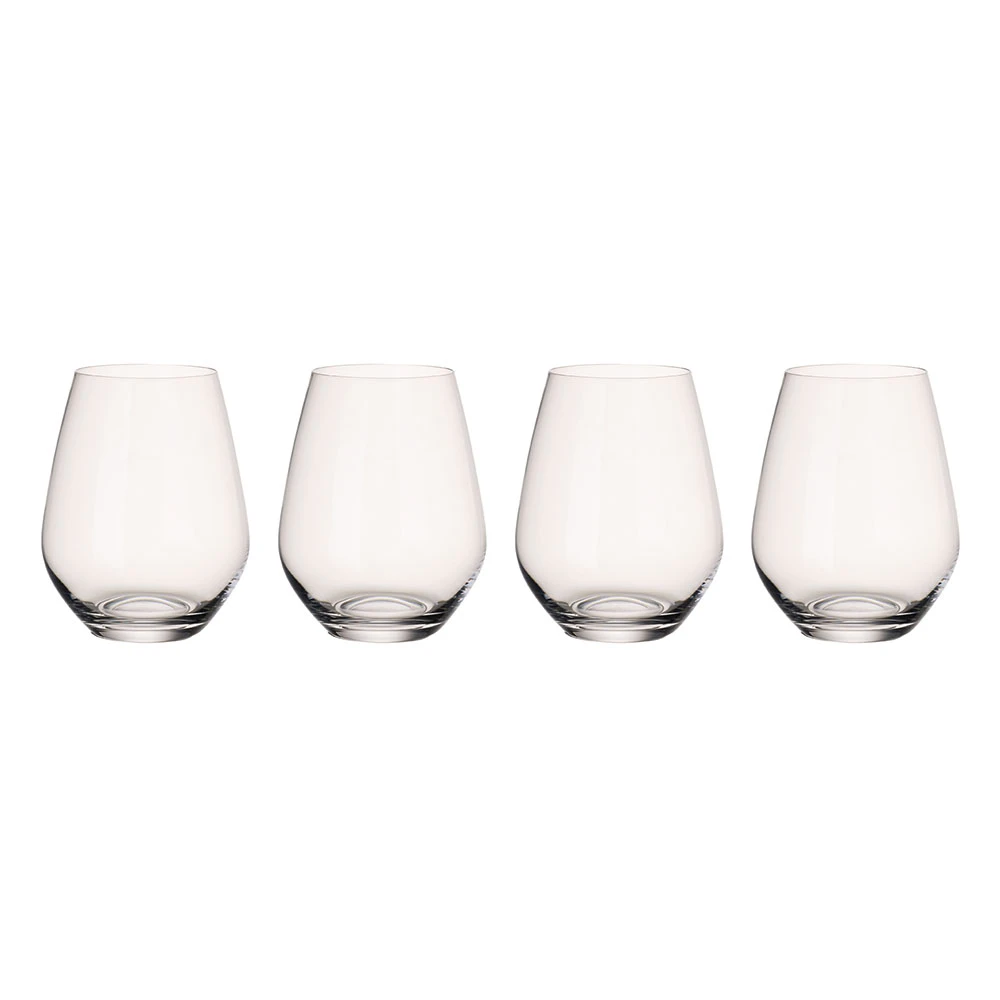 villeroy & boch ovid vatten 42 cl 4-pack - dricksglas glas klar