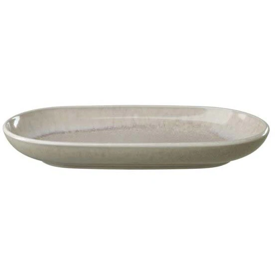 Villeroy & Boch Perlemor Sand Serveringsfat 23x13 Cm - Uppl&auml;ggningsfat Porslin Beige