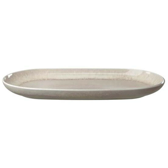 Villeroy & Boch Perlemor Sand Serveringsfat 34x20 Cm - Uppl&auml;ggningsfat Porslin Beige