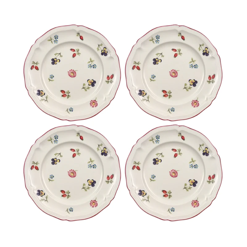 Petite Fleur Assiett 17 cm 4-pack