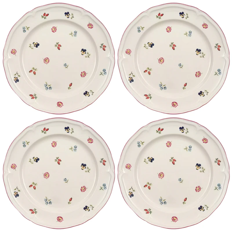 Petite Fleur Tallrik 26 cm 4-pack