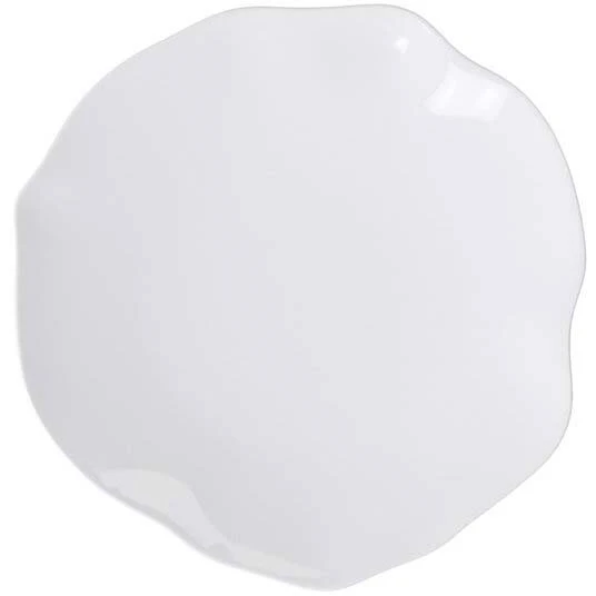 Villeroy & Boch Pura Gourmettallrik - Uppl&auml;ggningsfat Benporslin Vit