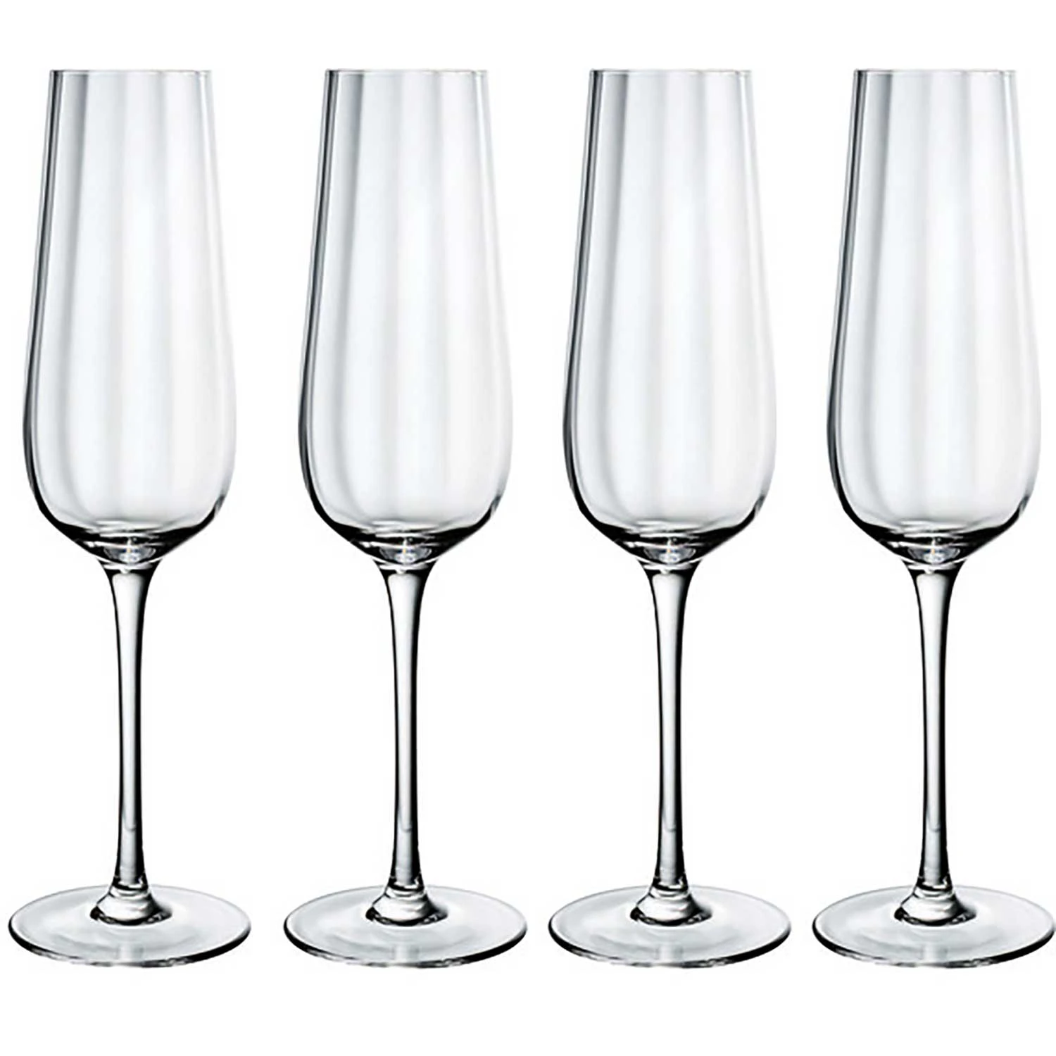 Villeroy & Boch Rose Garden Champagneglas 4-pack - Champagneglas Kristallglas Klar