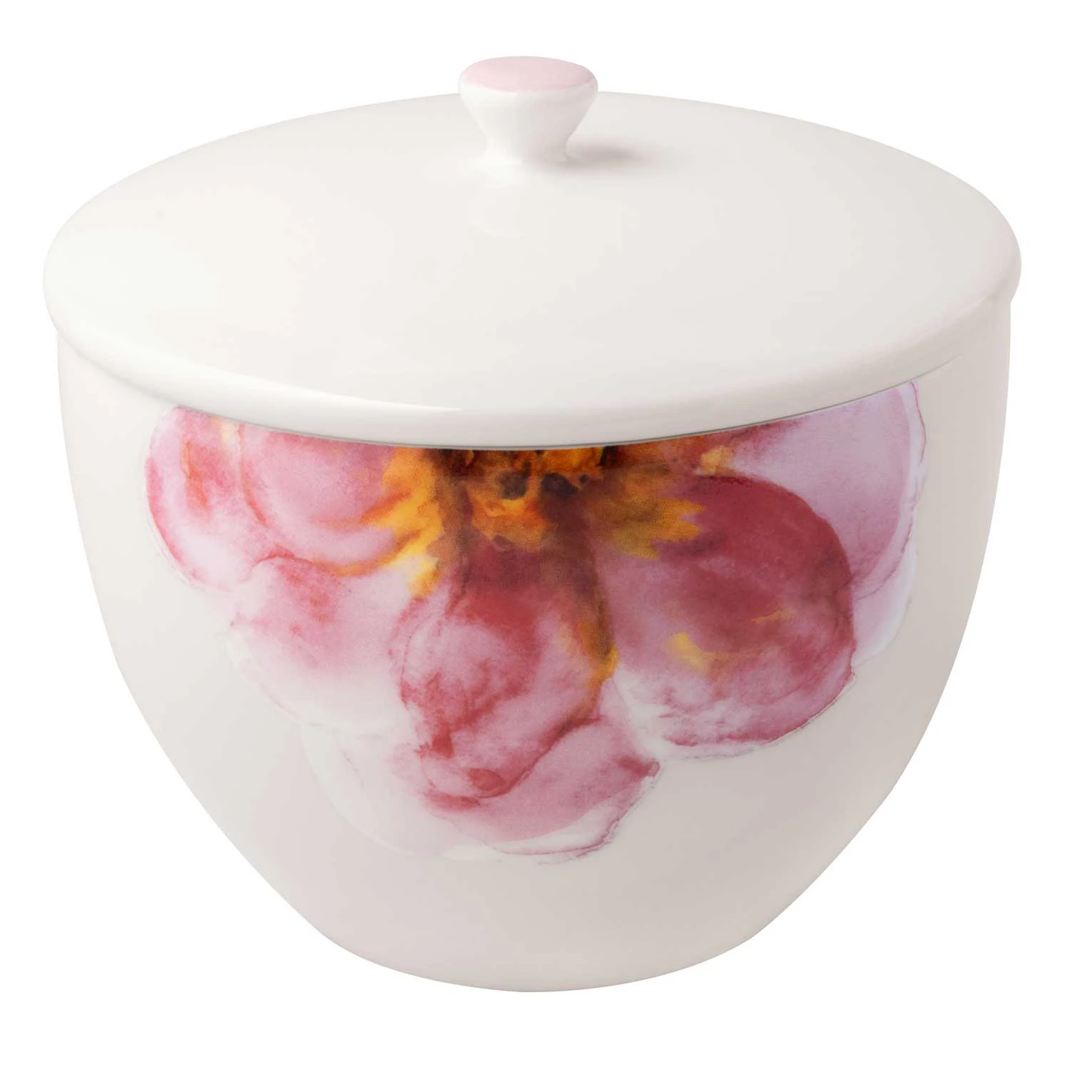 Villeroy & Boch Rose Garden Teburk 13,5 Cm - Serveringssk&aring;lar Porslin Ros (Rosa)
