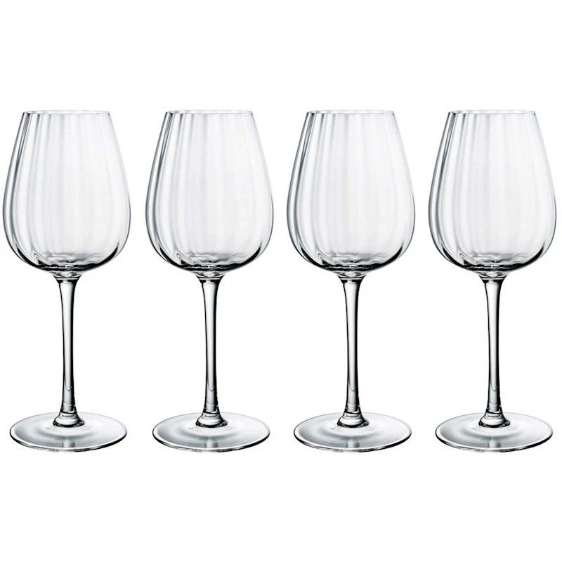 Rose Garden Vitvinsglas 4-pack