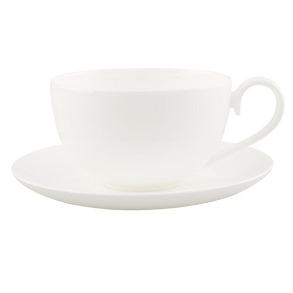 Villeroy & Boch Royal Kaffekopp Och Fat - Kaffekoppar Benporslin Vit