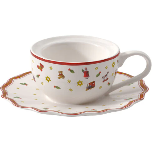 Villeroy & Boch Toy's Delight Dekoration 9,8 x 4 Cm - Julpynt Porslin Vit