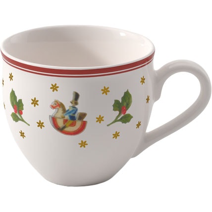 Villeroy & Boch Toy's Delight Espressokopp - &Ouml;vrig Juldukning Porslin Vit