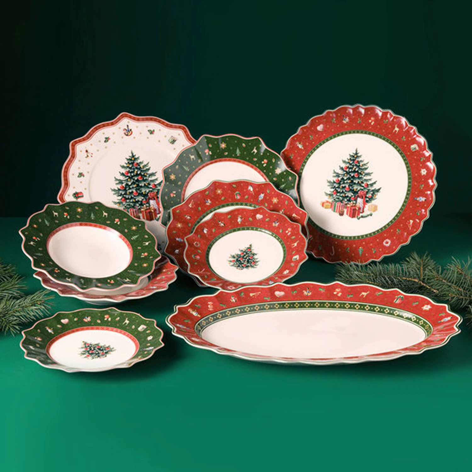 Villeroy & Boch Toy's Delight Frukostfat 24 Cm, röd från Villeroy & Boch, bild 2