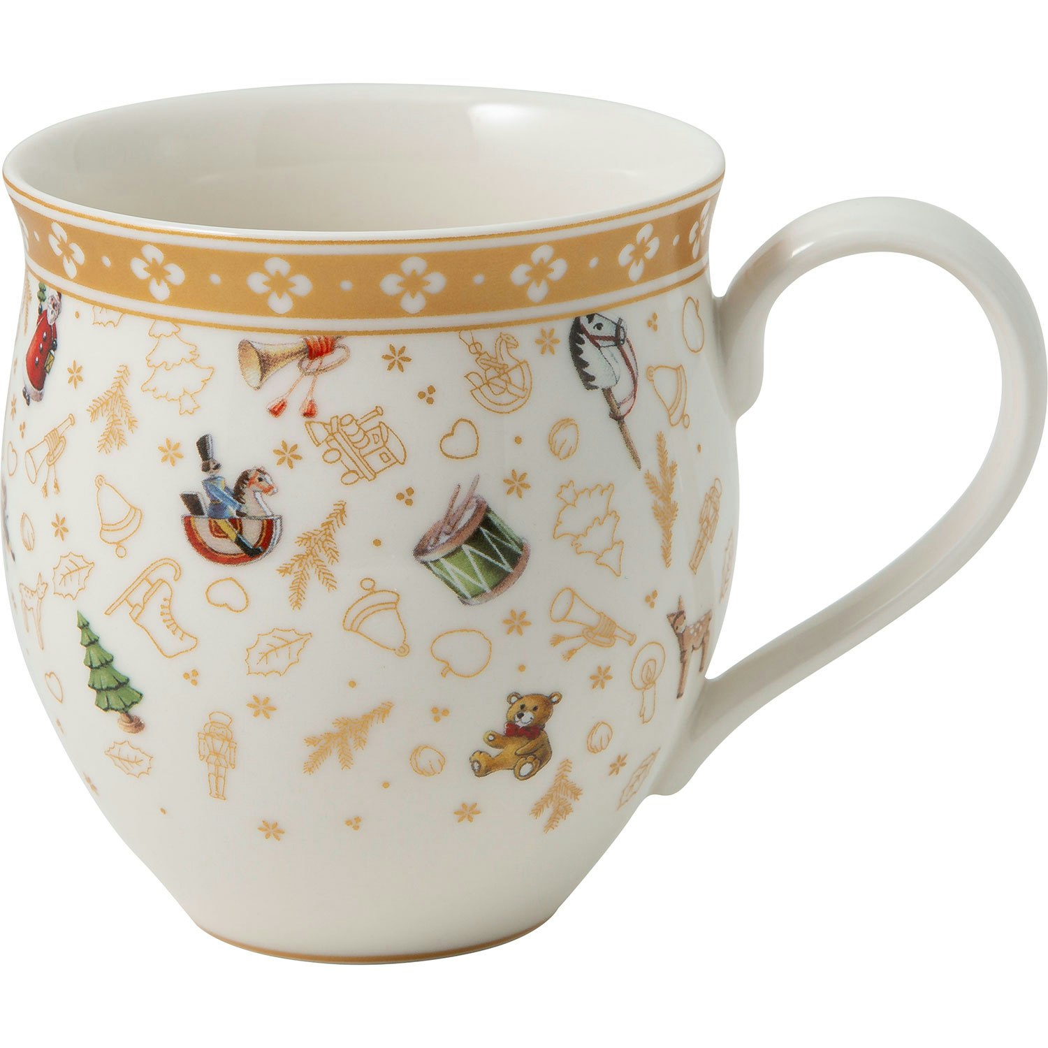 Villeroy & Boch Toy&acute;s Delight Mugg - Julmuggar Porslin Vit