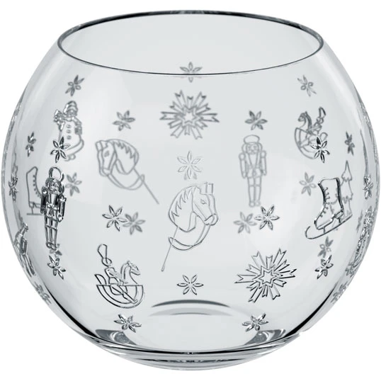 Villeroy & Boch Toy's Delight V&auml;rmeljuslykta 11 x 9.3 Cm - Ljuslyktor Kristallglas Klar