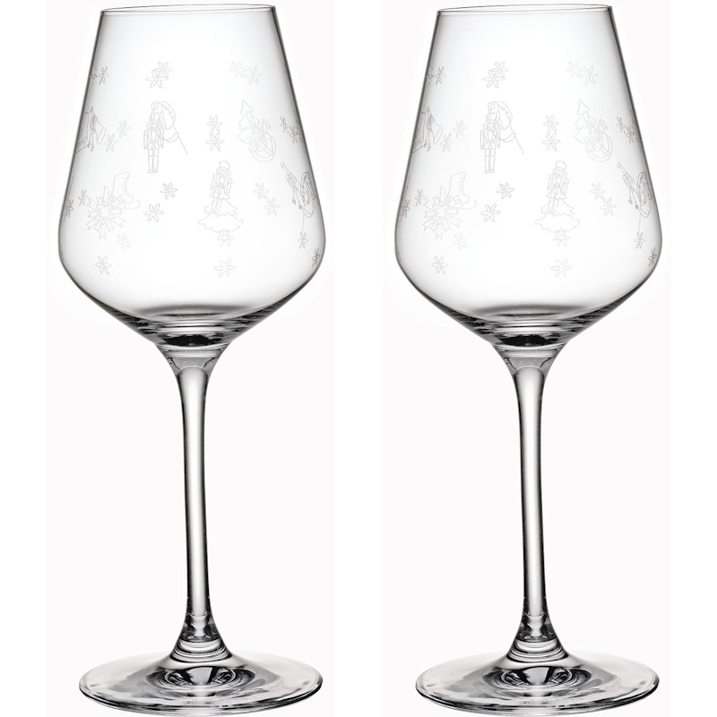 Toy´s Delight Vitvinsglas 2-pack