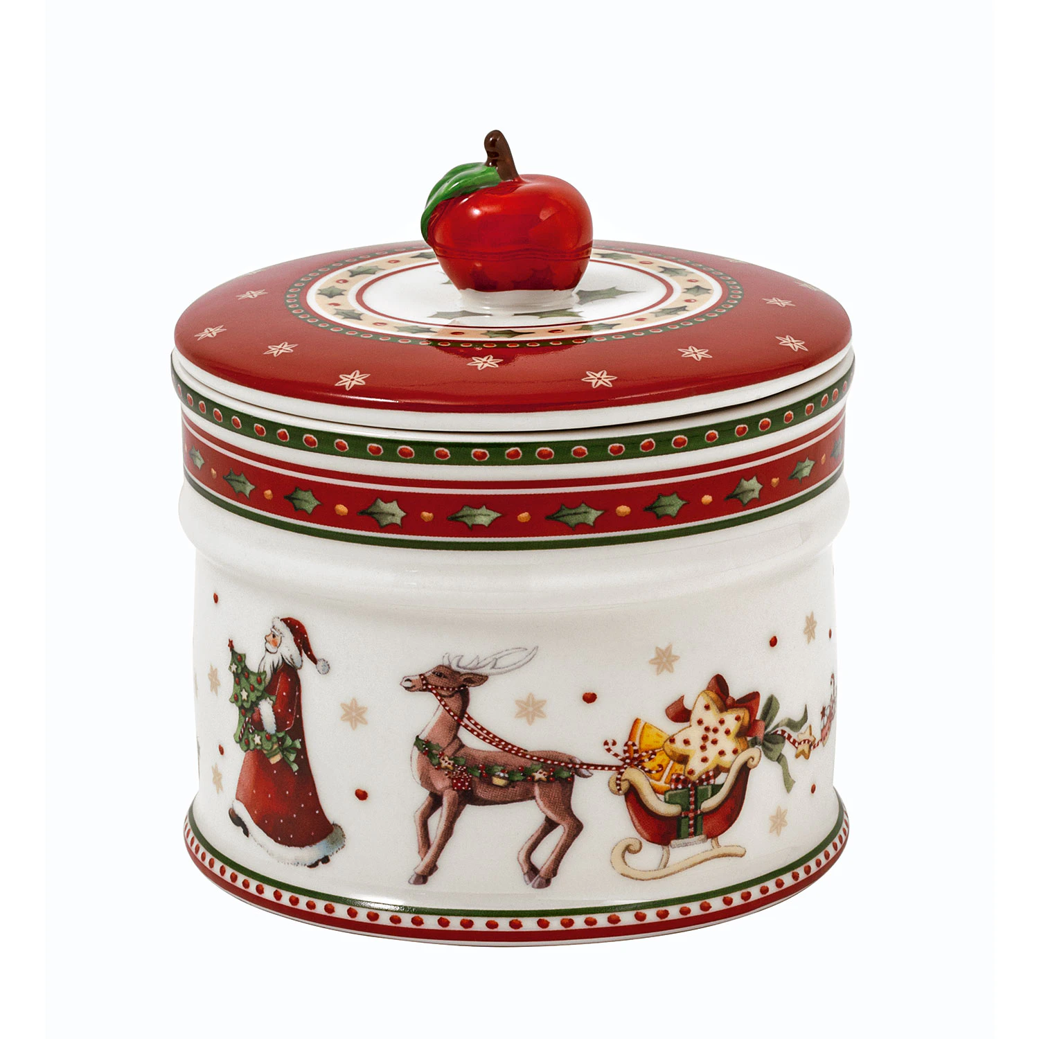 Villeroy & Boch Winter Bakery Delight Burk Med Lock - F&ouml;rvaringsburkar & lock Porslin Vit