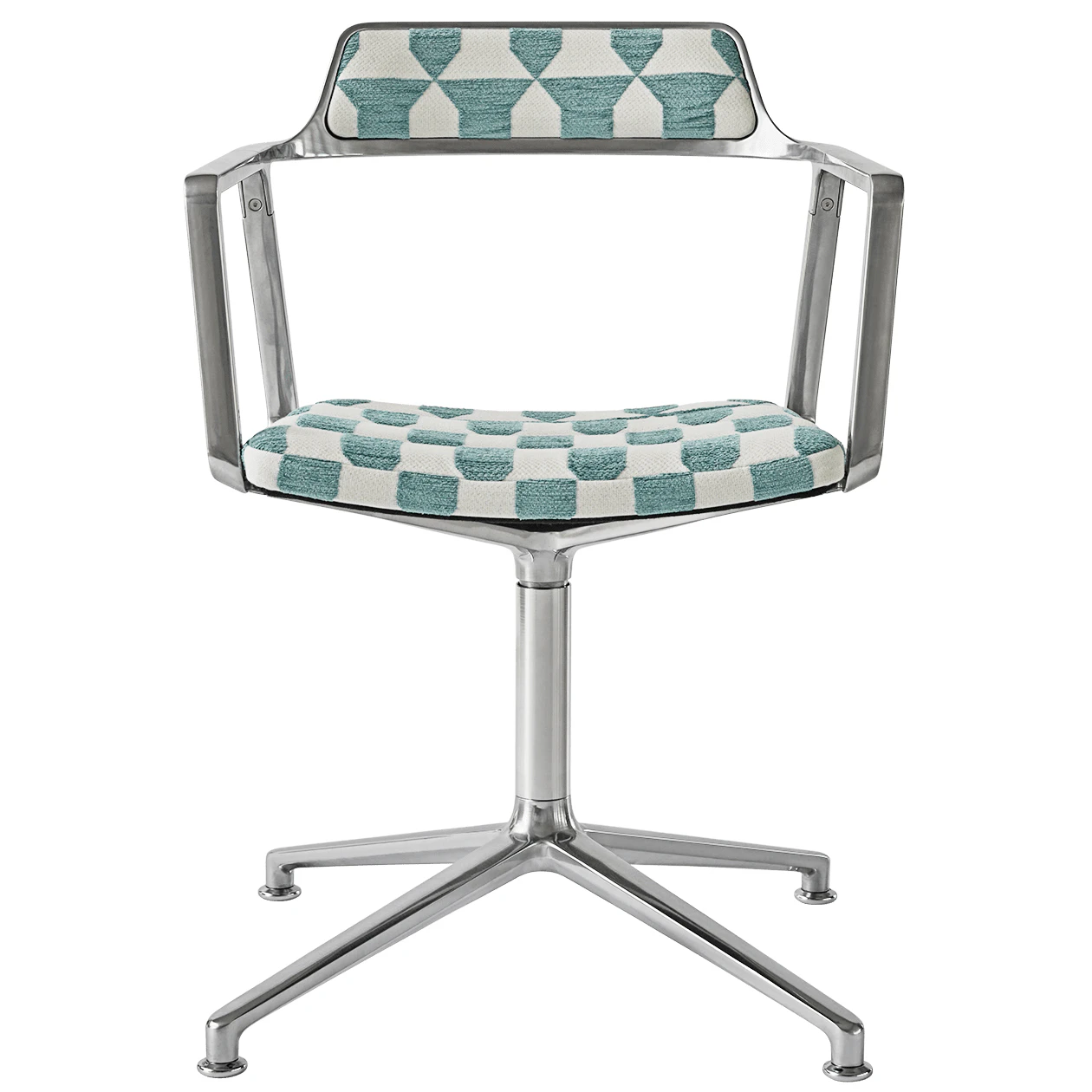 Vipp 452 Snurrstol Special Edition Lagrasse - Kontorsstolar Textil Multi