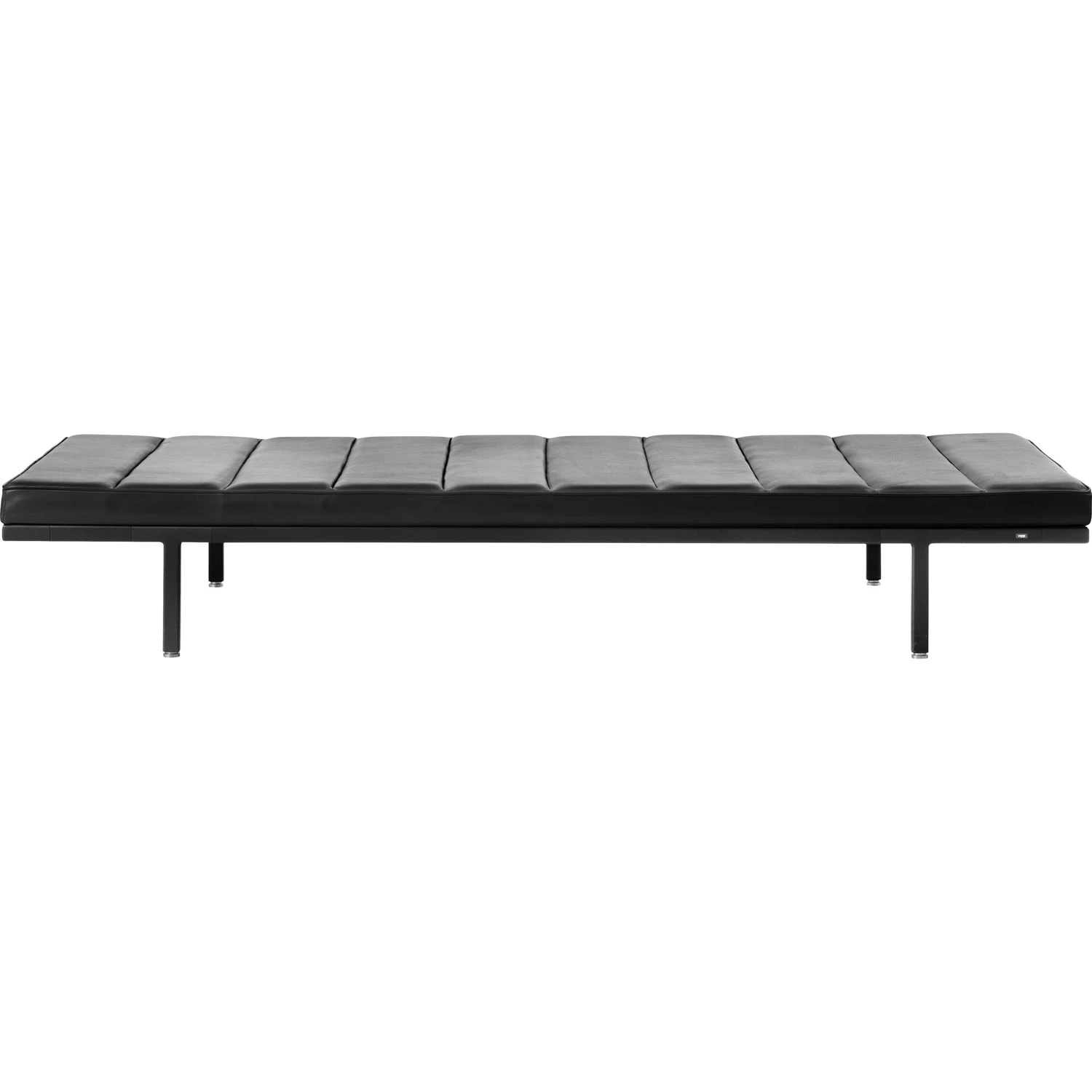 Vipp 461 Dagb&auml;dd 85x200 Cm / Cloud 00842 - Dagb&auml;ddar & Liggf&aring;t&ouml;ljer Anilinl&auml;der Svart