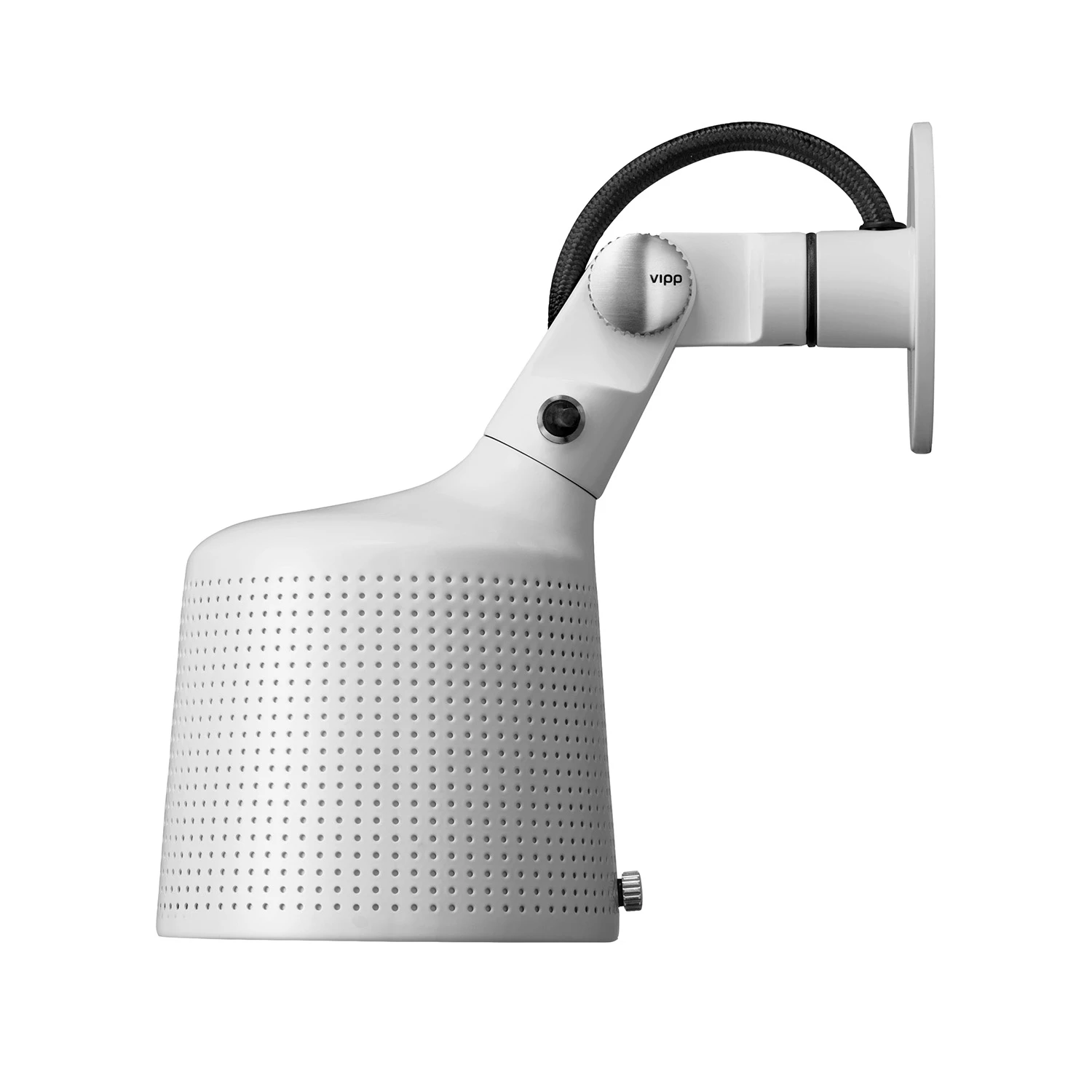 Vipp 524 V&auml;ggspot - V&auml;gglampor Aluminium Vit